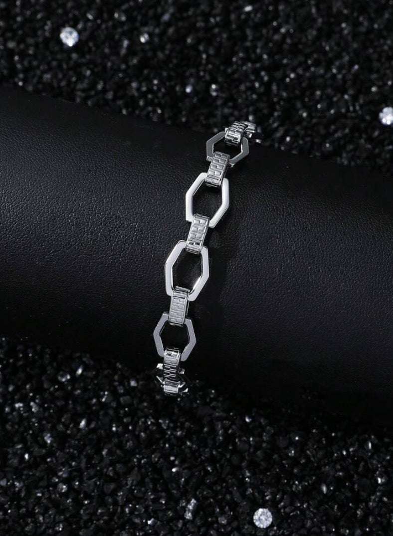 JewelryLand Men’s Bracelet Made Of Stainless Steel - Image 1