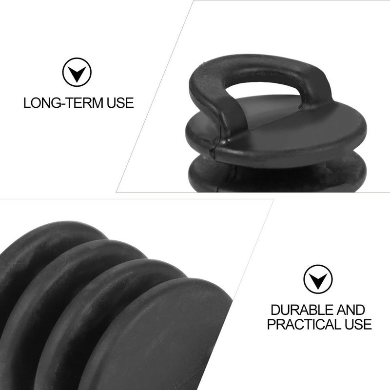 2Pcs Waterproof Rubber Kayak Drain Plugs for Boat Canoe Water Sports Accessories - Image 4
