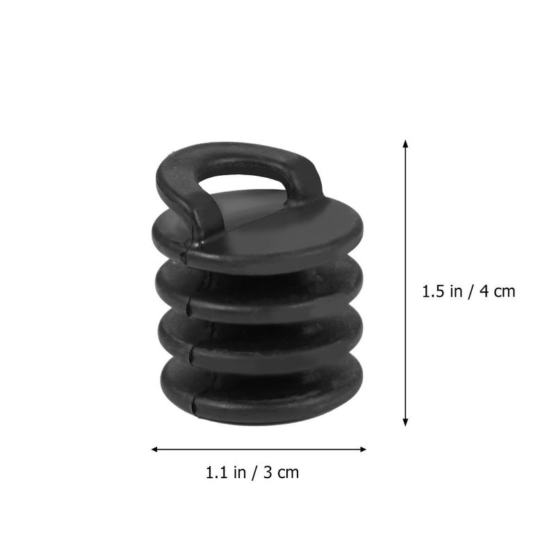 2Pcs Waterproof Rubber Kayak Drain Plugs for Boat Canoe Water Sports Accessories - Image 3