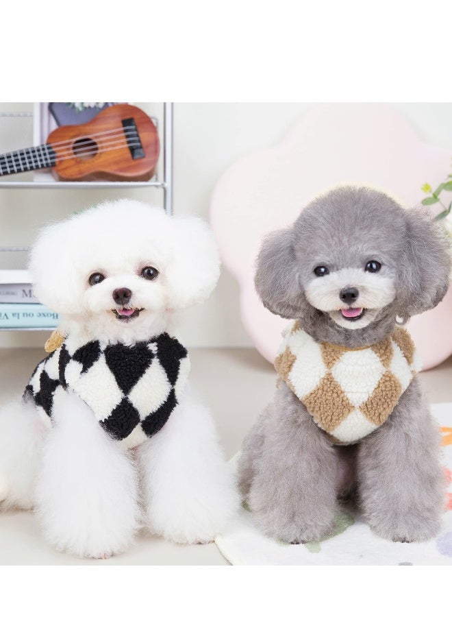 Cute Dog Coat For Winter,Super Soft Dog Winter Warm Coat, Pet Sweatshirt Jacket for Cold Wheather for Small Medium Dog Cat Clothes Apparel (Black,L )  - Image 4