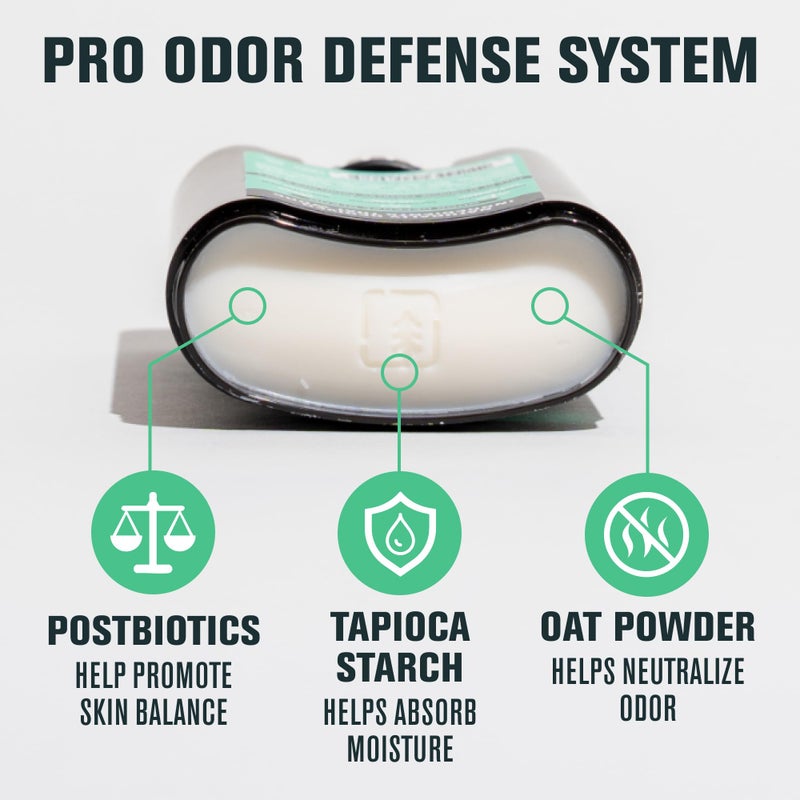 Every Man Jack Men's Pro Deodorant - 48-Hour Odor Defense Blend - Aluminum Free - Contains Postbiotics, Tapioca Stach & Oat Powder - Coastal Surf Scent - 2.6 oz - 1 Pack - Image 3