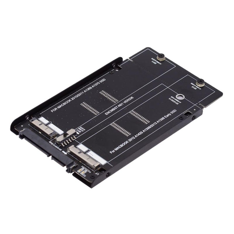 Chenyang 12+6Pin ＆ 17+7Pin MAC SSD to 2.5" SATA 2 in 1 Combo Case Enclosure Adapter for 2010 2011 2012 Mac Air Pro Retina SSD - Image 1