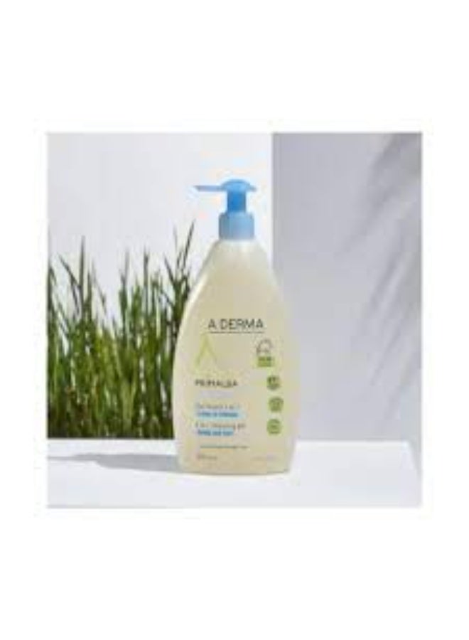 إيه-ديرما جل التنظيف للأطفال بريمالبا من أ-ديرما للجسم والشعر 750 مل - Image 1