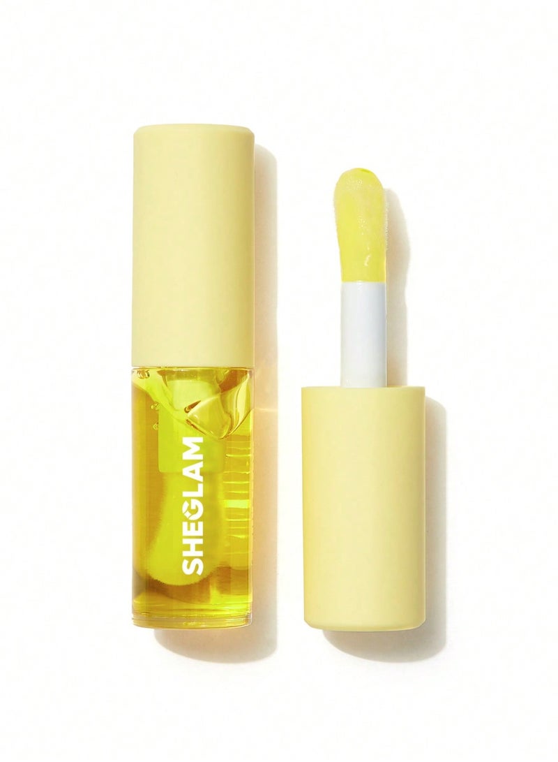 Lip Gloss Jelly Wow Hydrating Non-Sticky Lip Oil Moisturizing Plumping Lip Gloss Grapefruit Glow  - Image 1