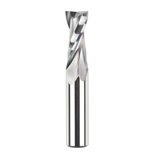 SpeTool Upcut Spiral CNC Router Bits with 1/2 Inch Shank , 1/2 Inch Cutting Diameter HRC55 Solid Carbide CNC End Mill for Wood Mortises and Cutting Dadoes Carving Engraving Tools - Image 1