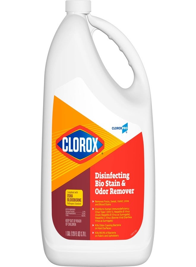 CloroxPro Clorox Disinfecting Bio Stain and Odor Remover Refill, 128 Fluid Ounces (Packaging May Vary) - Image 1