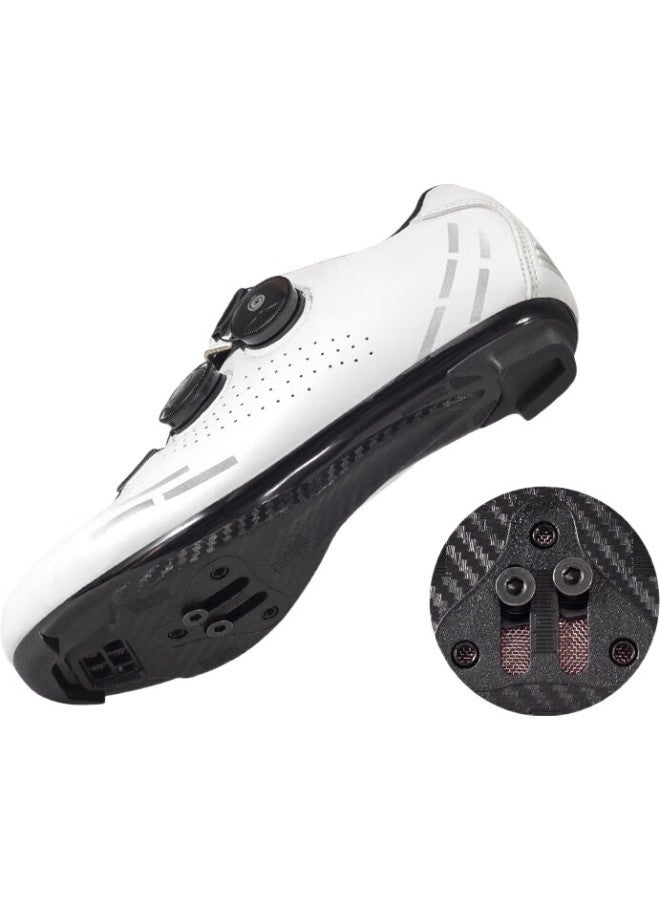 Rogtyo Road Bike Lock Shoes, Cycling Shoes, Mountain And Road Bike Professional Lock Shoes, Breathable Riding Lock Shoes For Men And Women - Image 2