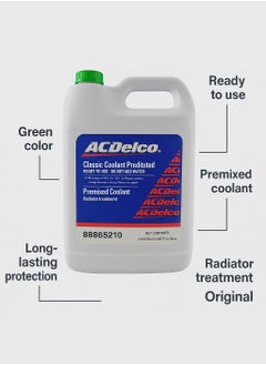 ACDelco ACDelco Green Radiator Assy Delux Cooling System Additives – 4 Liters – Engine Coolant & Radiator Treatment  - Image 2