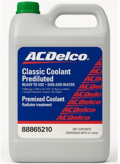 ACDelco Green Radiator Assy Delux Cooling System Additives – 4 Liters – Engine Coolant & Radiator Treatment