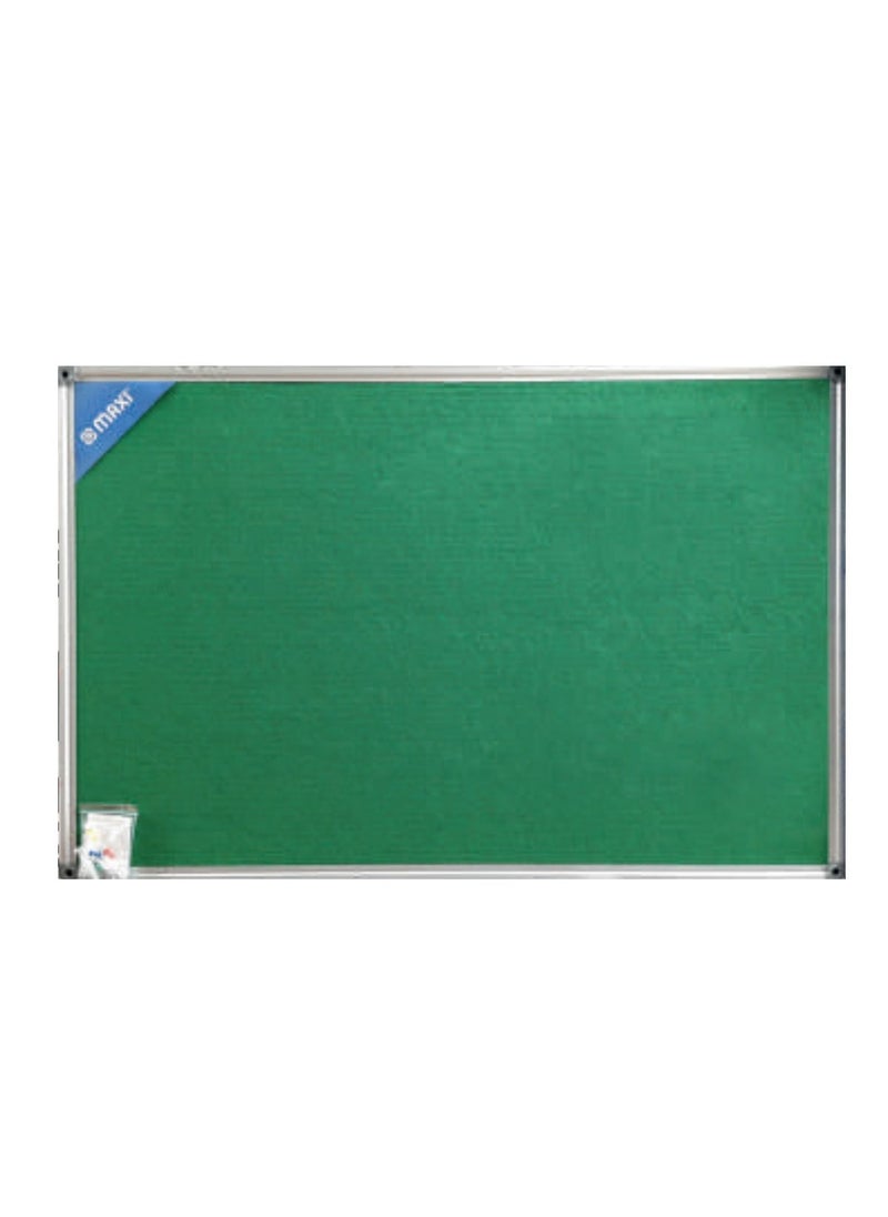 Maxi 45x60cm Size Felt Board Green Fabric  - Image 2