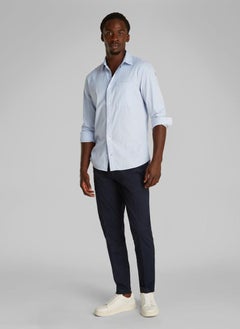 CALVIN KLEIN Regular Fit Chambray Long Sleeve Shirt  - Image 4