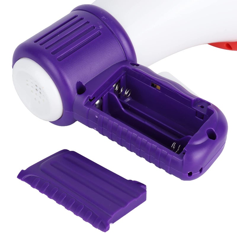 Kids Voice Changer Megaphone Toy Multiple Effects Educational Birthday Party White - Image 3