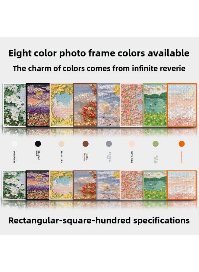 null - Diy Photo Gift Creative Custom Jigsaw Puzzle With Photo Frame Real Girlfriend Photo Private Custom 520 Pieces On Behalf Of Hair-Color:[Shun Feng Postage-Four-Piece Set] -120 Piece Jigsaw Puzzle-Rectangle - Image 1