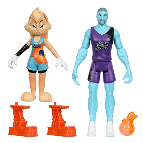 Space Jam Moose Toys Bunny Space Jam A New Legacy 2 Pack On Court Rivals Lola WetFire Multicolor 14580 - Image 1
