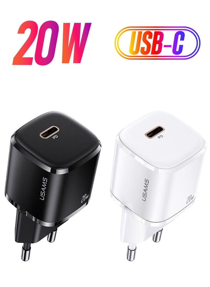 أوسامس شاحن سريع T36 أحادي المنفذ 20 وات (EU) - Image 1