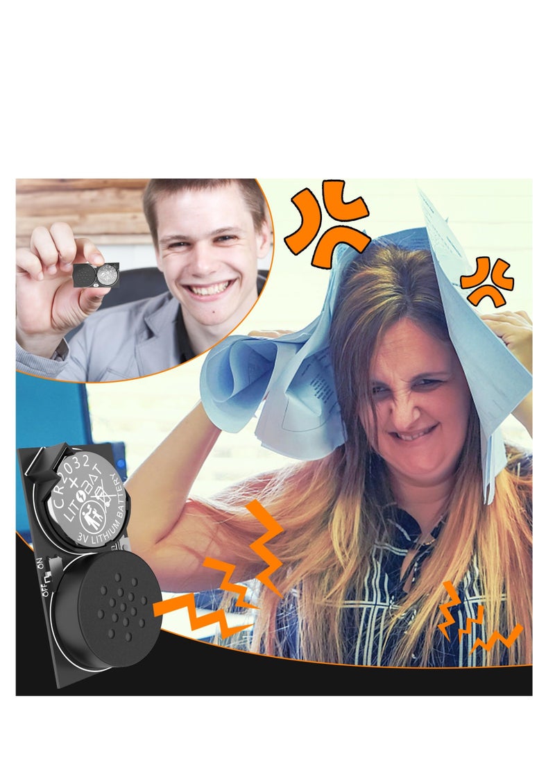 Generic - Noise Maker Prank 2Pack Updated, Annoying Noise Maker for Kids Adults, Noise Machines Pranks Sound Stuff Practical Joke, Prank at Home, Office, School, Black - Image 1