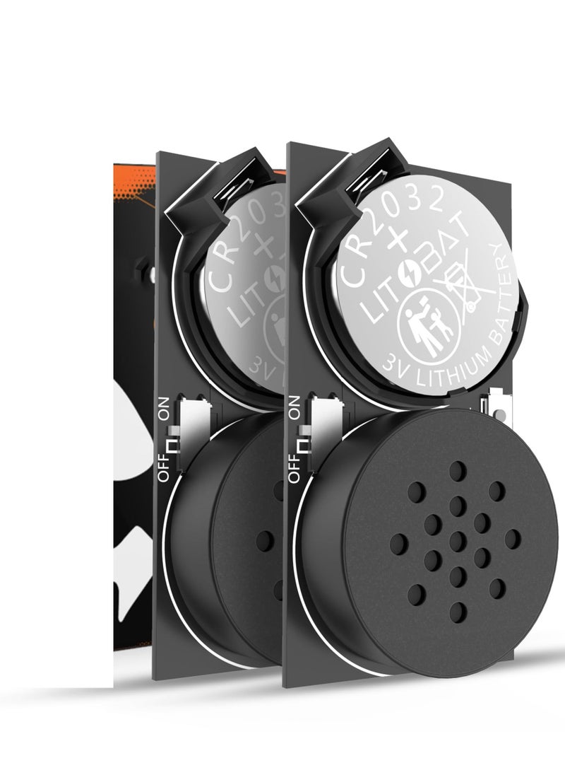 Generic - Noise Maker Prank 2Pack Updated, Annoying Noise Maker for Kids Adults, Noise Machines Pranks Sound Stuff Practical Joke, Prank at Home, Office, School, Black - Image 1