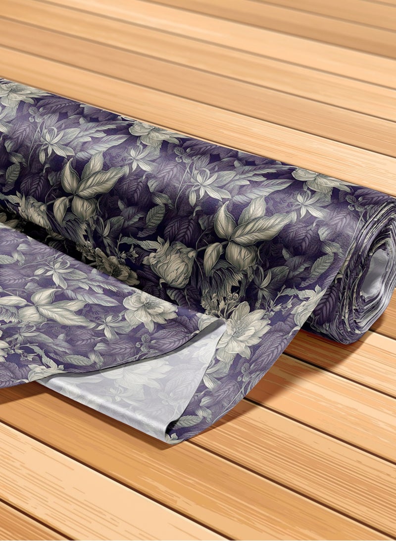 فيلاتو Ø¬Ù„Ø§Ø¨ÙŠØ© Ù…Ø®ÙˆÙŠØ± Ø¨ØªØµÙ…ÙŠÙ… Ø²Ù‡ÙˆØ± Ø£Ø±Ø¬ÙˆØ§Ù†ÙŠ ÙƒØ±ÙŠÙ…ÙŠ Ù…Ù† Ù‚Ù…Ø§Ø´ Ø­Ø±ÙŠØ± Ø§Ù„Ù„ÙŠÙ„ Ø¹Ø±Ø§Ù…ÙŠ Ø¨Ø§Ù„ÙŠØ§Ø±Ø¯Ø©ØŒ Ø¹Ø±Ø¶ 58 Ø¨ÙˆØµØ© - Image 5