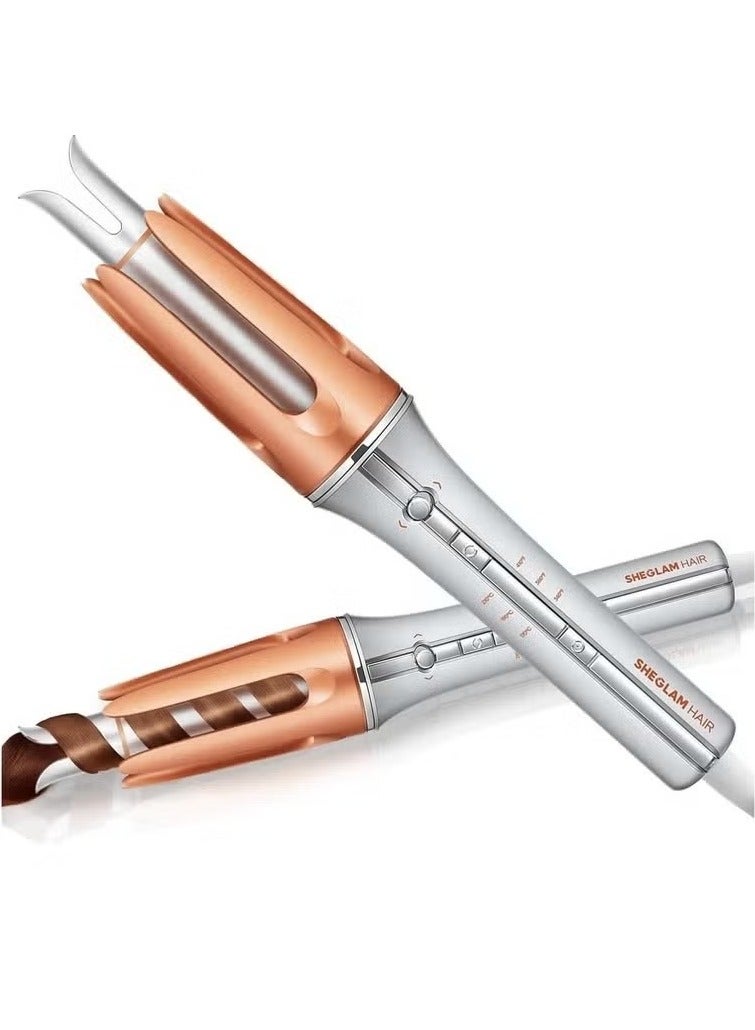 It Curl One Touch 25mm Automatic Hair Curler | Fast Heating Curling Iron with Ceramic Coated Barrel | One-Button Operation with Left/Right Rotation | Anti-Tangle & Anti-Scald Design | Instant Curls for All Hair Types – Safe & Travel-Friendly - Image 1