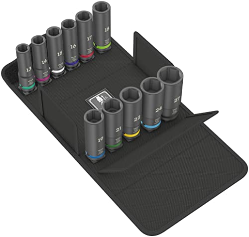 Wera 05004841001 8790 C Impaktor Deep Set 1 Socket Wrench Insert Set 11 Pieces - Image 1