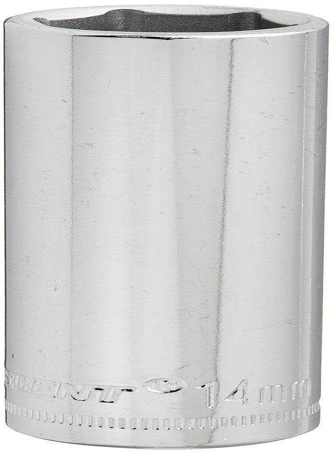 كريسنت مقبس متري عميق ذو 6 نقاط، مقاس 14 مم، من نوع Crescent 3/8 بوصة - CDDS44N