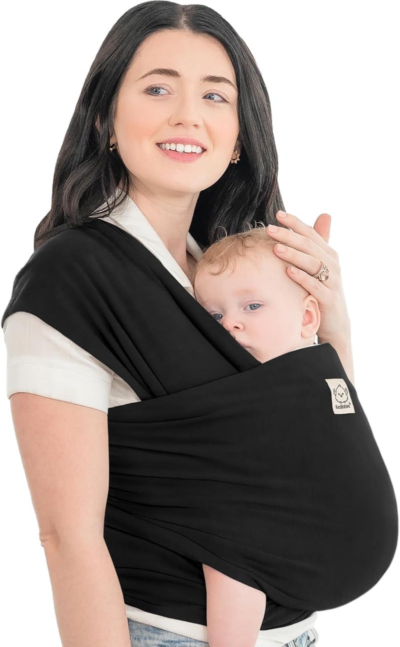 KeaBabies Baby Wrap Carrier - All-in-1 Stretchy Baby Wraps - Baby Sling - Infant Carrier - Hands-Free Babies Carrier Wraps - Image 1