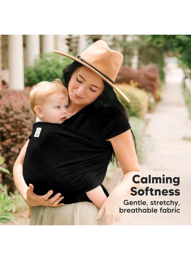KeaBabies Baby Wrap Carrier - All-in-1 Stretchy Baby Wraps - Baby Sling - Infant Carrier - Hands-Free Babies Carrier Wraps - Image 3