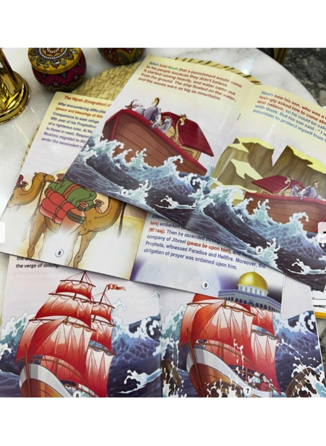 Stories of the Prophets Series for Children and Adults 10 Books  - Image 2