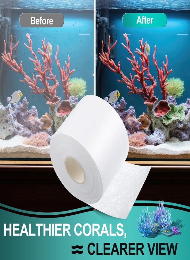 Dreyoo Replacement Fleece Roll, 105 Ft - Easy Install, Superior Filtration for Clean, Clear Reef Tanks - Ideal for Aquarium Enthusiasts, Fit Roller Mat Filter(1 Pack) - Image 4
