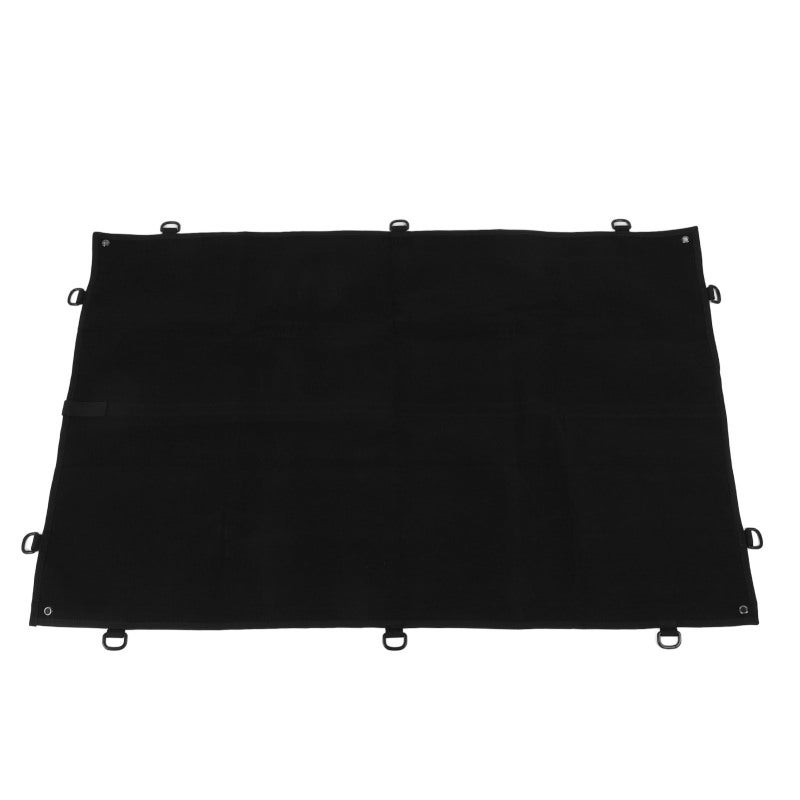 Patch Display Holder Board with Loop Surface Nylon Moral Patch Wall Organizer Storage Holder Panel for Showing Hook and Loop Emblems Patches Black M - Image 1