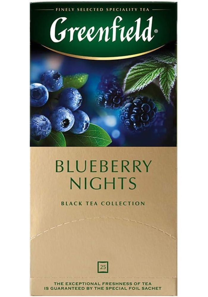 Greenfield Blueberry Nights Black Tea - 25 Teabags - Image 5