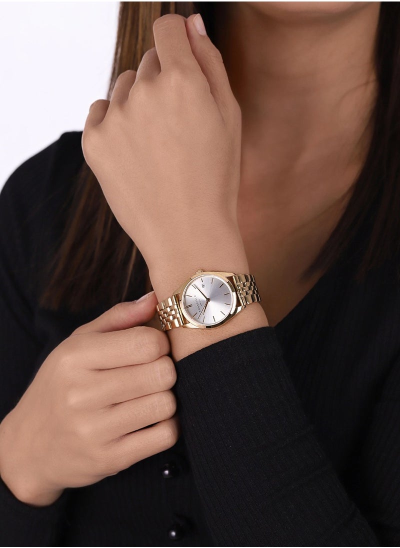 RoseField - The Ace XS Gold Stainless Steel Bracelet Watch ASGSG-A15 - Image 1