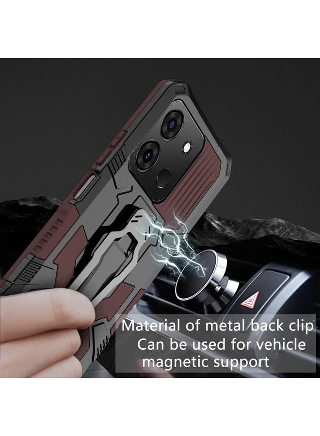 Zaboon Case For Infinix Smart 7 Armor Warrior Shockproof PC + TPU Phone Case - Image 5