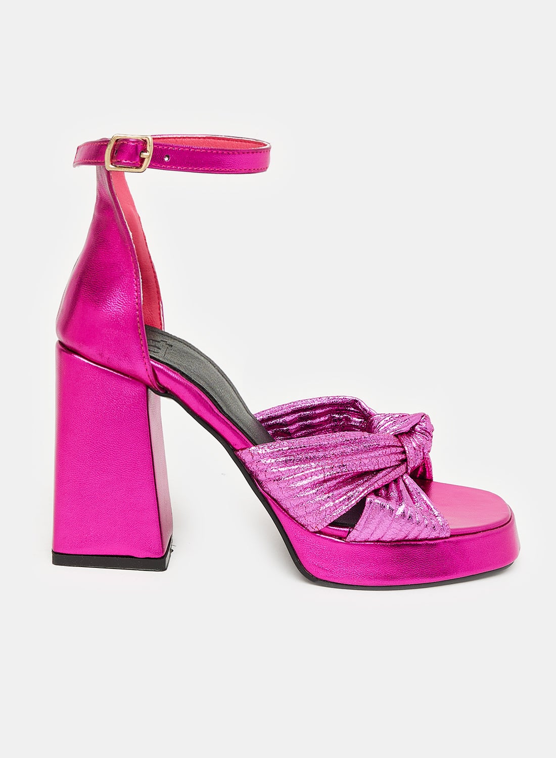 Knotted Platform Heels