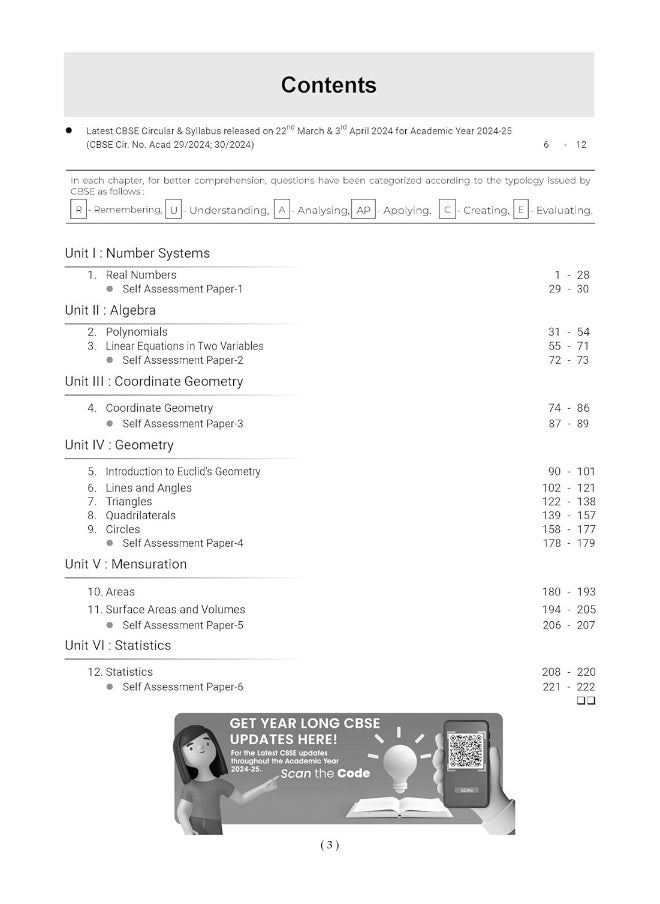 Oswaal CBSE Question Bank Class 9 Mathematics, Chapterwise and Topicwise Solved Papers For 2025 Exams