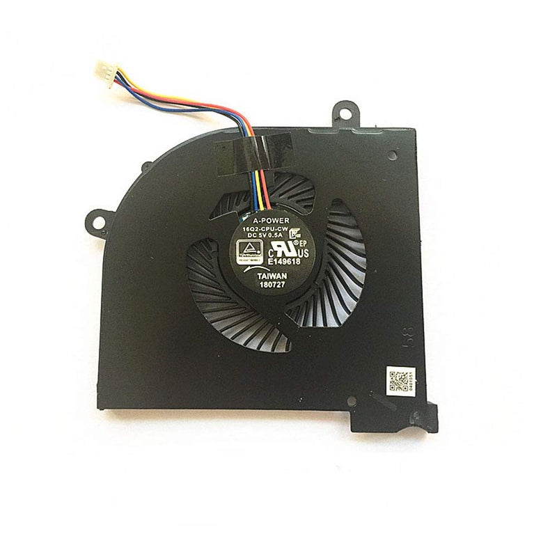 Nbparts مروحة تبريد وحدة المعالجة المركزية جديدة لجهاز MSI GS65 GS65VR P65 MS-16Q2 MS-16Q1 MS-16Q3 السلسلة 16Q2-CPU-CW - Image 5