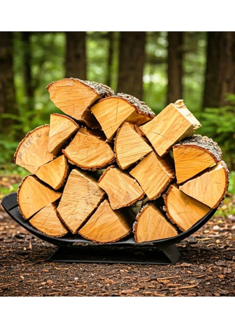 GO2CAMPS Premium Birch Fire wood Logs - 5 kg Bundle in Bag - Hard wood Logs  - Image 3