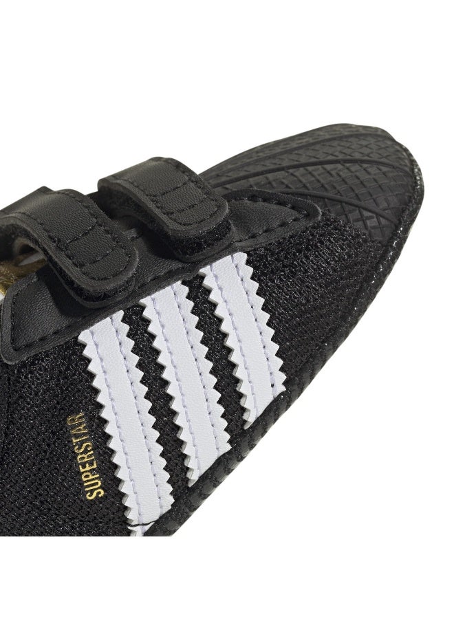 Adidas SUPERSTAR CRIB Black CASUAL 0 FOR BABY BOYS AND GIRLS 5K - Image 3