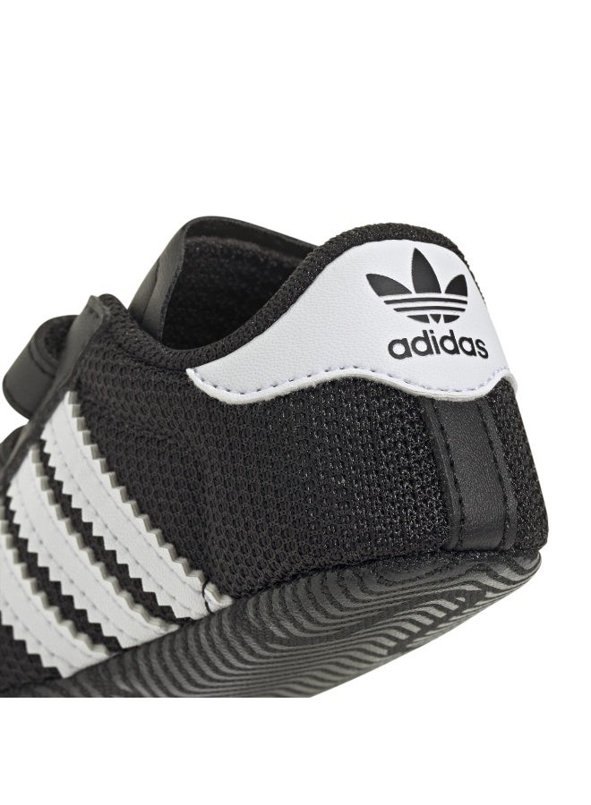 Adidas SUPERSTAR CRIB Black CASUAL 0 FOR BABY BOYS AND GIRLS 5K - Image 1