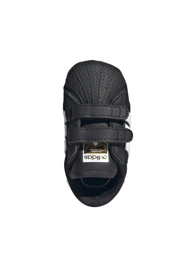 Adidas SUPERSTAR CRIB Black CASUAL 0 FOR BABY BOYS AND GIRLS 5K - Image 4