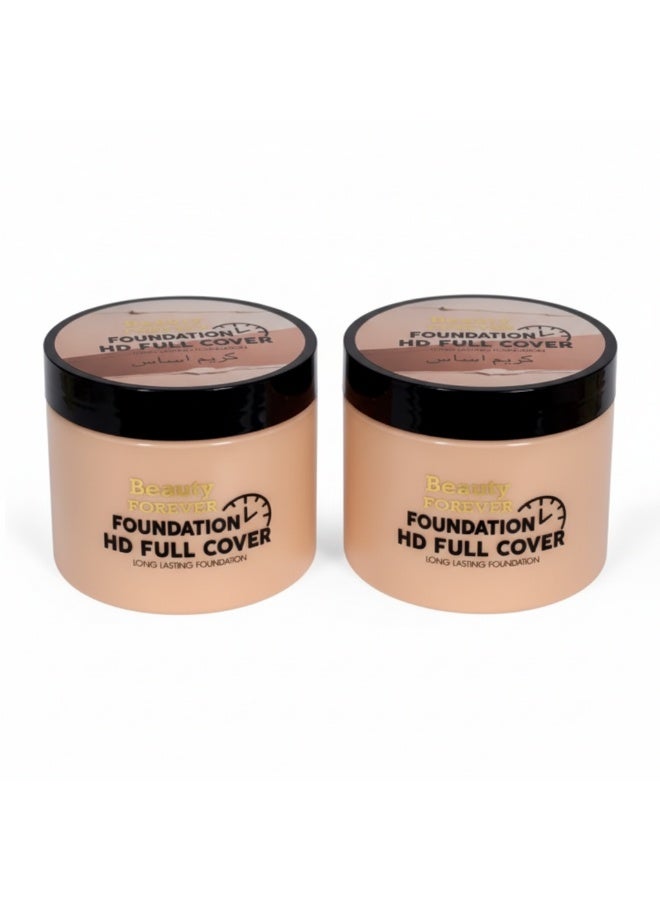 بيوتي فوريفر بيوتي فور إيفر كريم أساس جسم فل كفر لإخفاء الحروق والندبات – قطعتين |02 - Image 1