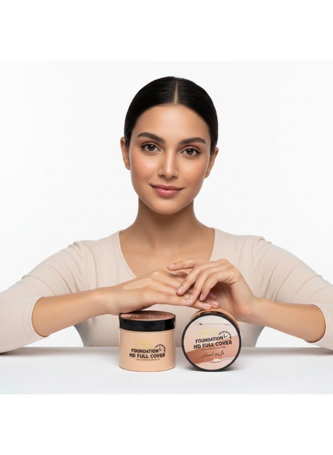 بيوتي فوريفر بيوتي فور إيفر كريم أساس جسم فل كفر لإخفاء الحروق والندبات – قطعتين |02 - Image 2