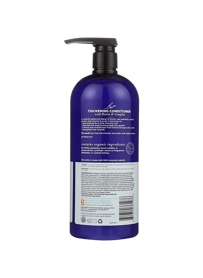 Avalon Organics Therapy Thickening Conditioner, Biotin B-Complex, 32 Oz  - Image 2