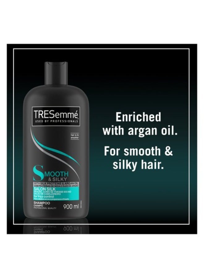 TRESemmé Smooth & Silky Frizz Control Shampoo 900ml - Image 3