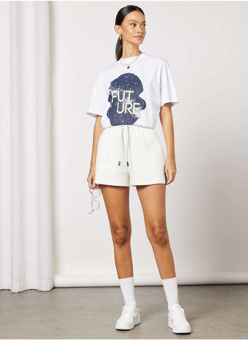 LACOSTE - Stretch Cotton Shorts - Image 1