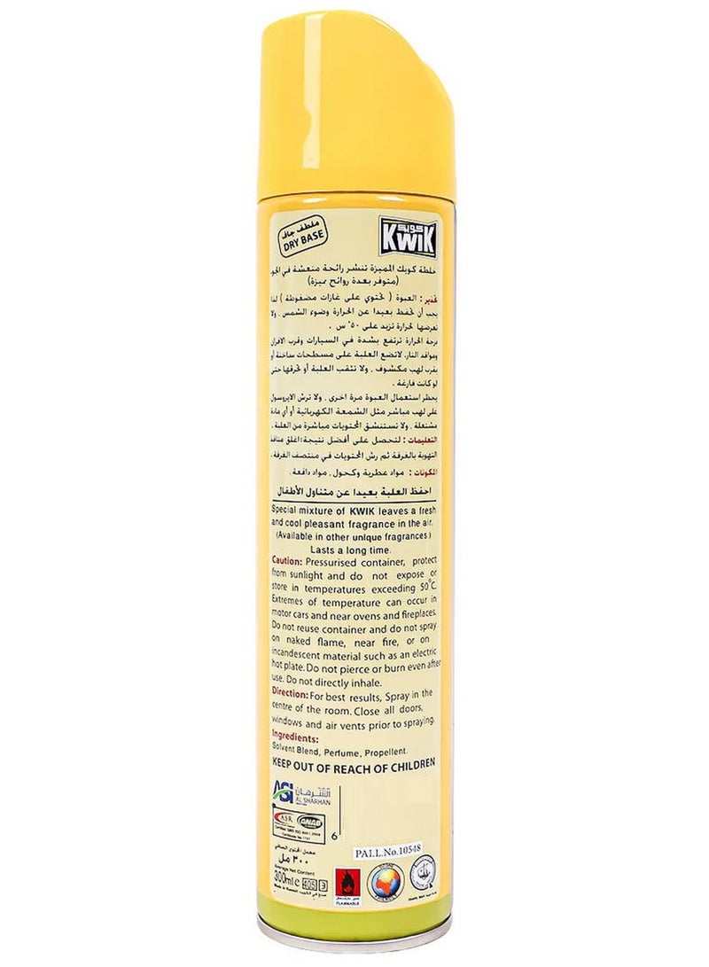 Kwik Lemon Air Freshener Spray 300 ML - Image 2