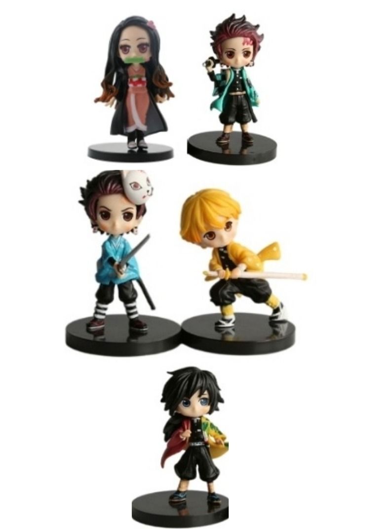 5-piece Demon Slayer Doll Set  - Image 2