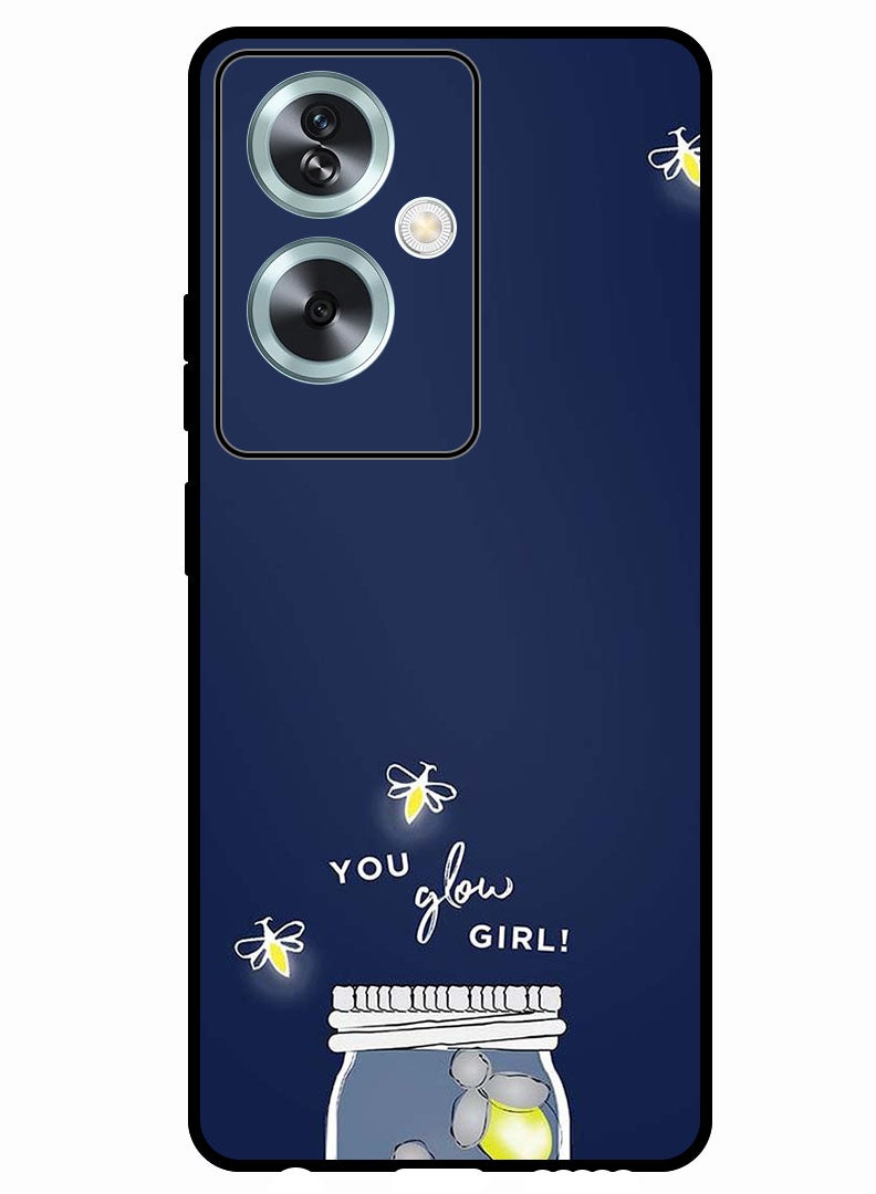 Theodor Protective Case Anti Scratch Shock Proof Bumper Cover For Oppo A79 5G You Glow Girl - Image 1