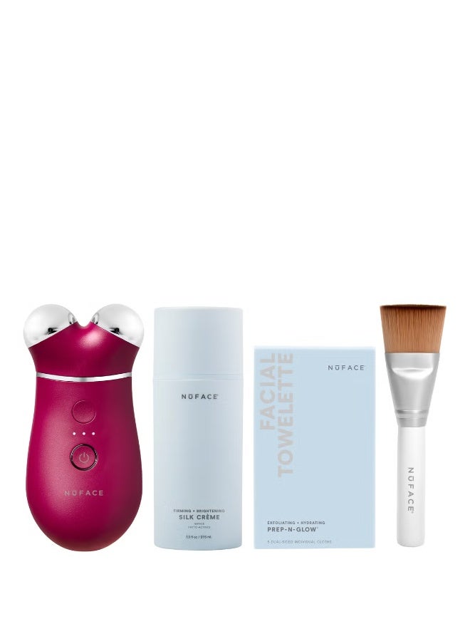 نوفيس جهاز نوفيس ترينيتي+ الذكي المتطور للوجه بتقنية التيار الكهربائي الدقيق - وردي مخملي - Image 2