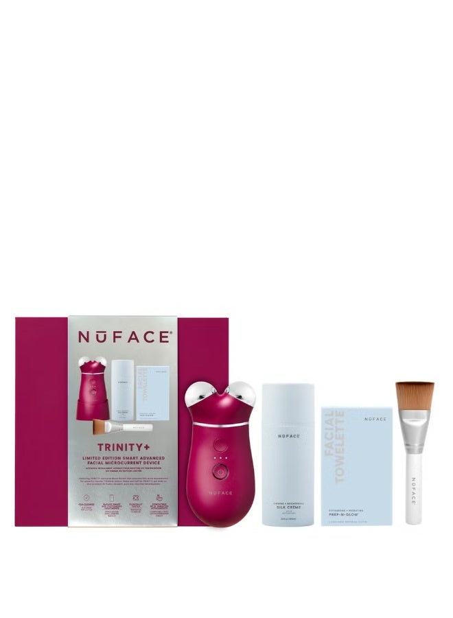 نوفيس جهاز نوفيس ترينيتي+ الذكي المتطور للوجه بتقنية التيار الكهربائي الدقيق - وردي مخملي - Image 1